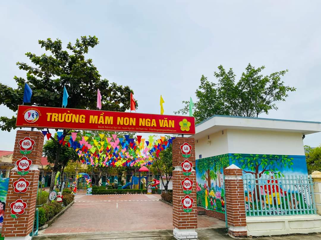 Trường mầm non xã Nga Văn (Nga Sơn – Thanh Hóa)