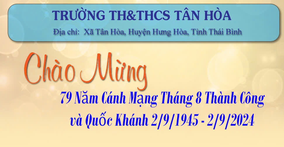 Trường TH&THCS Tân Hòa