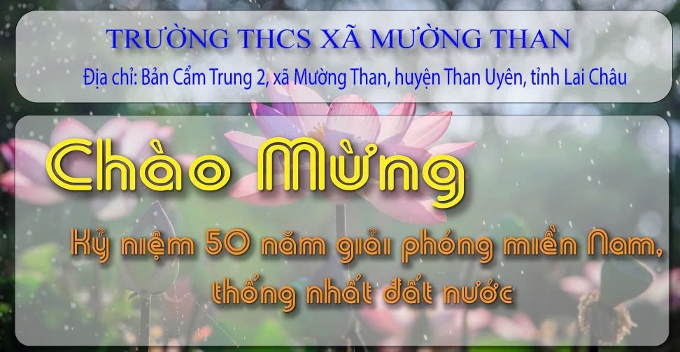 Trường THCS xã Mường Than