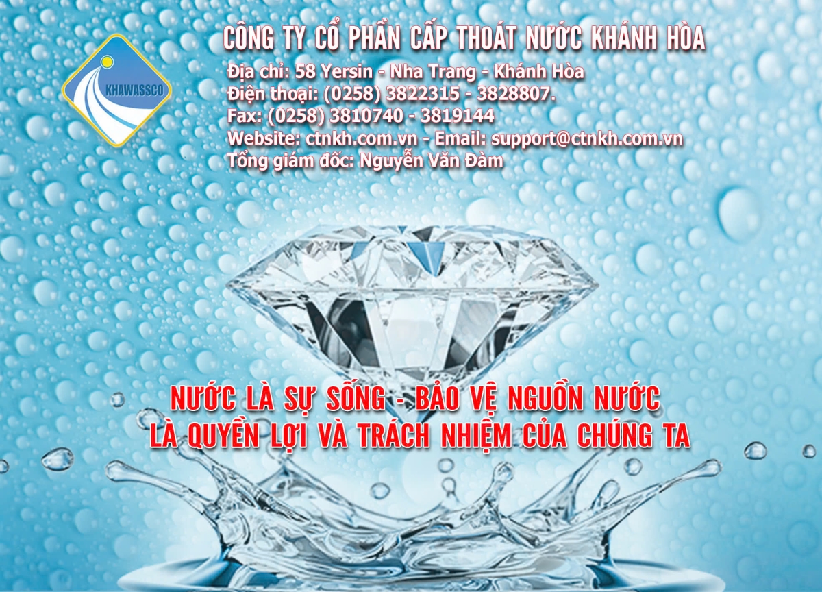 Công ty cổ phần cấp thoát nước Khánh Hòa