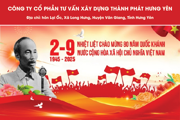 Công ty cổ phần tư vấn xây dựng Thành Phát Hưng Yên
