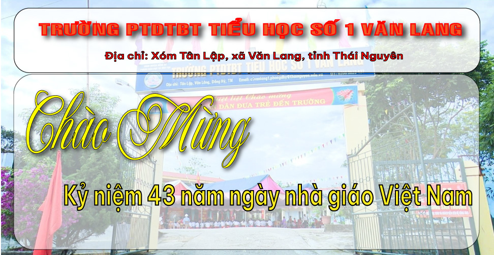 Trường PTDTBT Tiểu học số 1 Văn Lăng