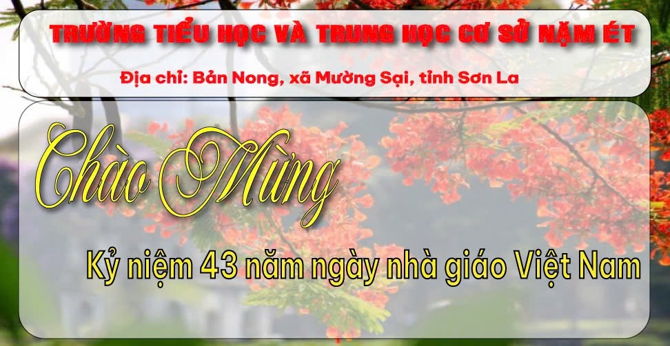 Trường tiểu học và trung học cơ sở Nặm Ét